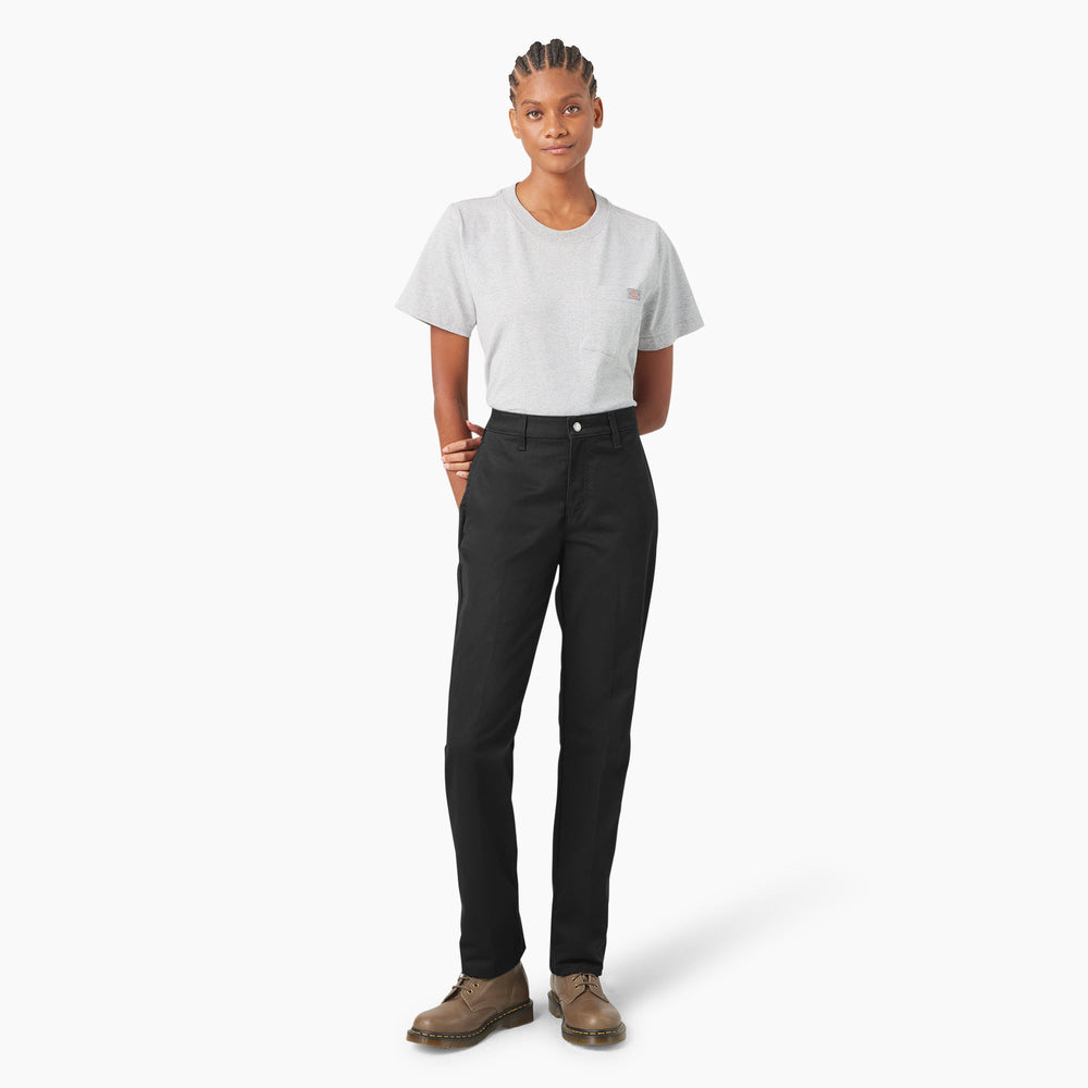 Women's Super Flex Straight Leg Work Pants