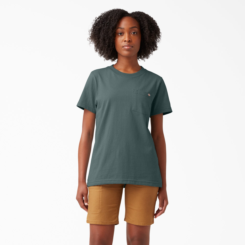 Women's Heavyweight Short Sleeve Pocket T-Shirt