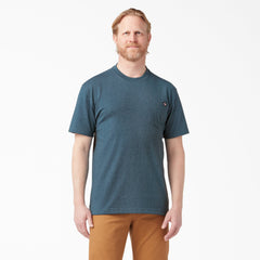 Heavyweight Heathered Short Sleeve Pocket T-Shirt