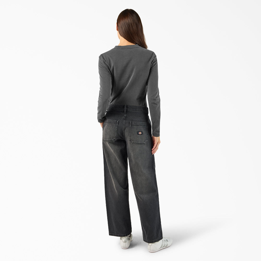 Women’s Loose Fit Double Knee Jeans