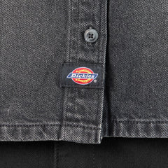 Women's Cropped Denim Work Shirt