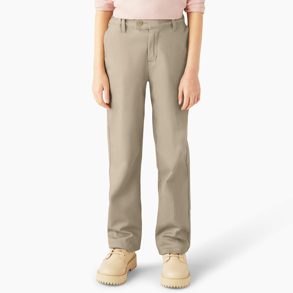 Girls' Slim Fit Pants 4-20