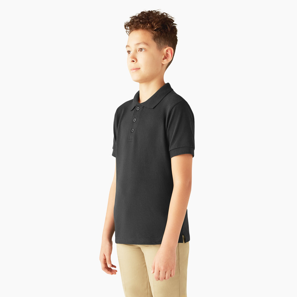 Kids' Piqué Short Sleeve Polo
