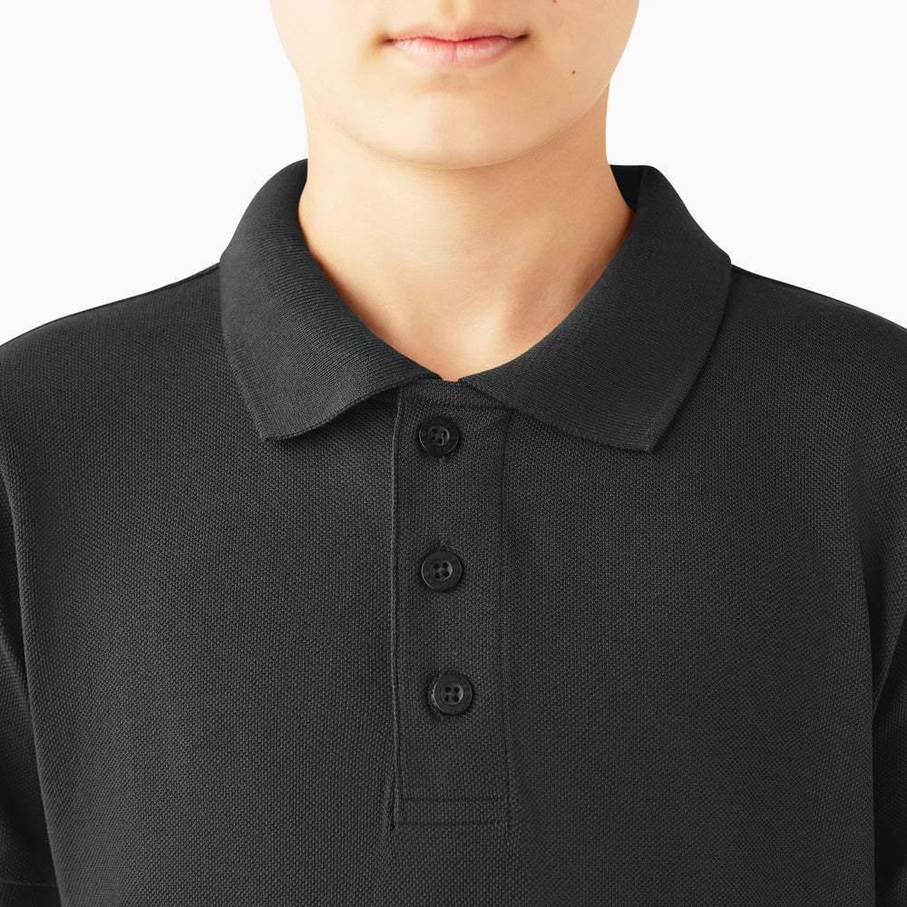 Kids' Piqué Short Sleeve Polo