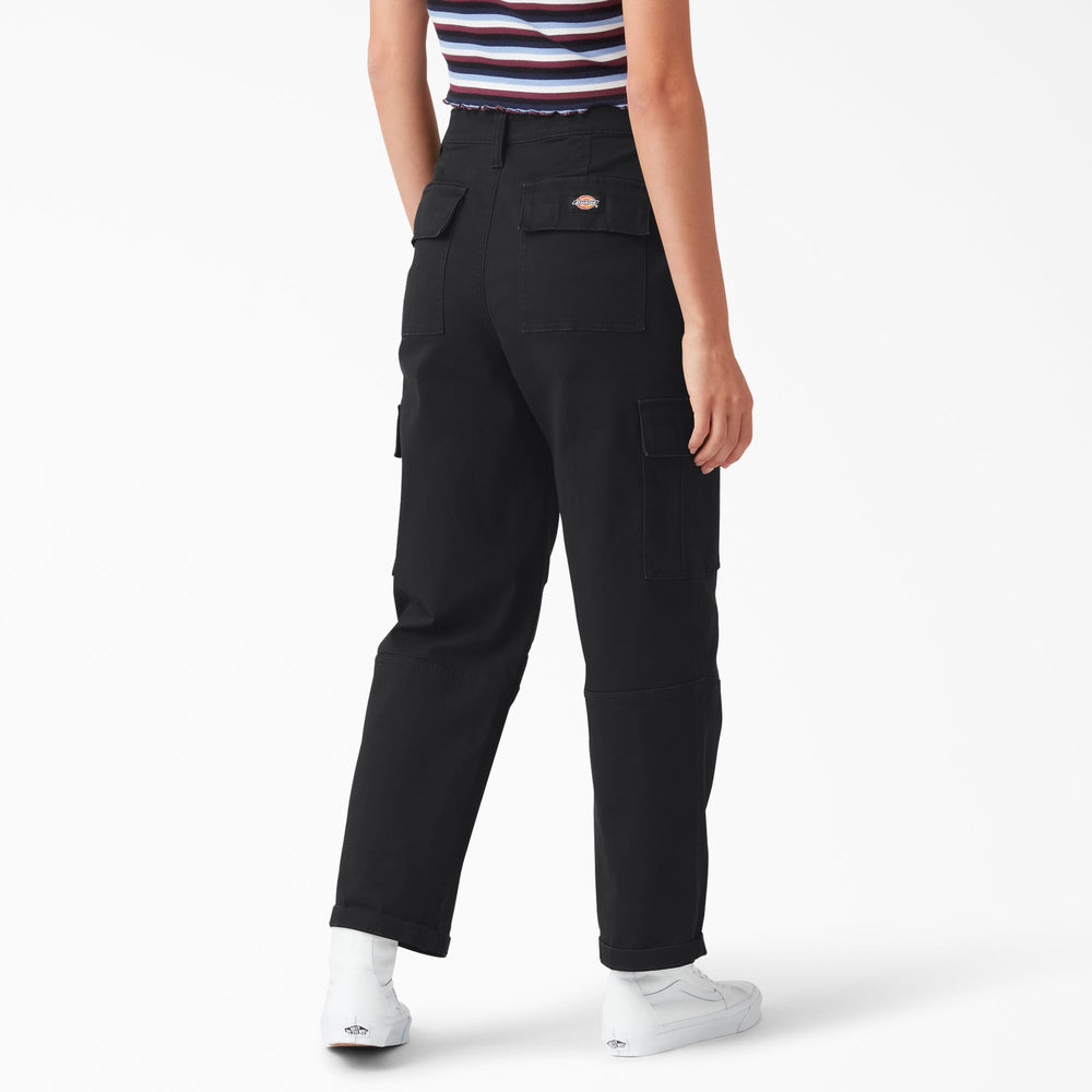 Women's Relaxed Fit Cropped Cargo Pants