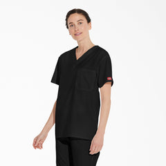 Unisex EDS Signature V-Neck Scrub Top