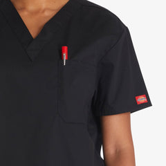 Unisex EDS Signature V-Neck Scrub Top