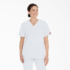 Unisex EDS Signature V-Neck Scrub Top