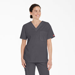 Unisex EDS Signature V-Neck Scrub Top