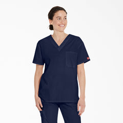 Unisex EDS Signature V-Neck Scrub Top