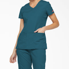 Women's EDS Signature V-Neck Scrub Top