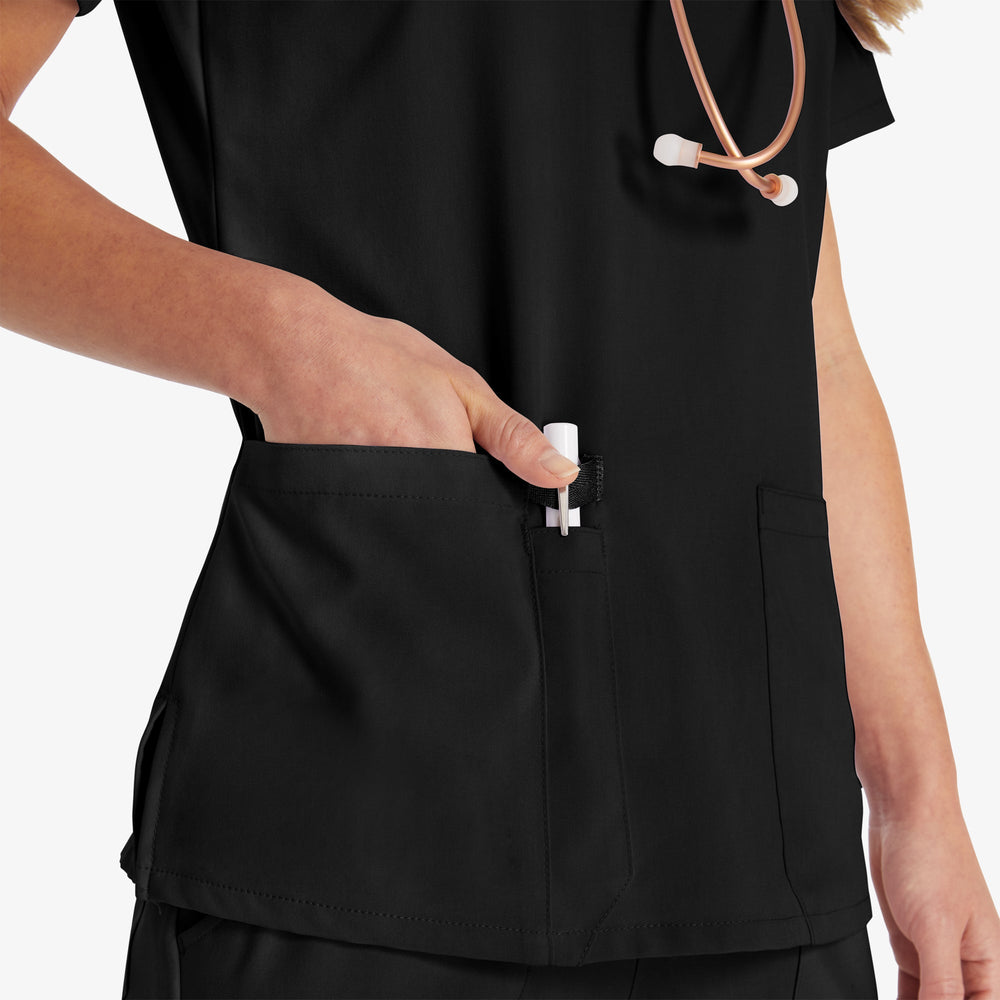 Women's EDS Essentials V-Neck Scrub Top