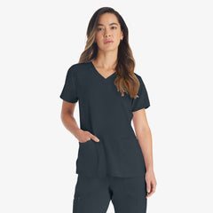 Women's EDS Essentials V-Neck Scrub Top