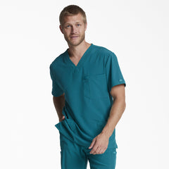 Men's EDS Essentials Tuckable V-Neck Scrub Top