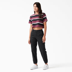 Women's High Rise Fit Cargo Jogger Pants