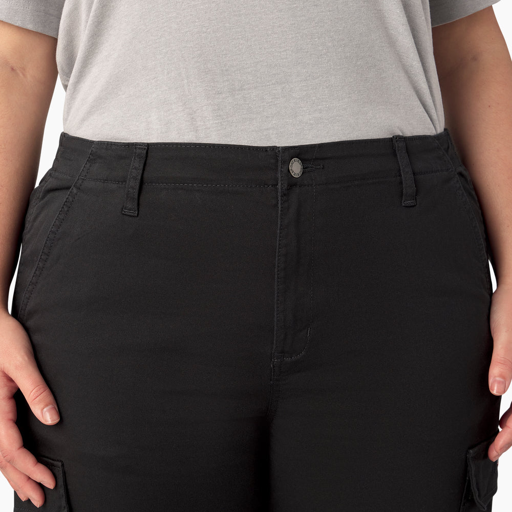 Women's Plus High Rise Fit Cargo Pants