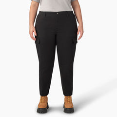 Women's Plus High Rise Fit Cargo Pants