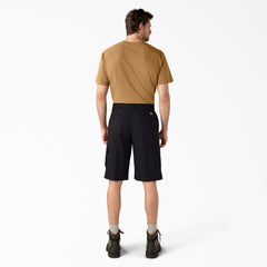 FLEX Relaxed Fit Cargo Shorts, 13"