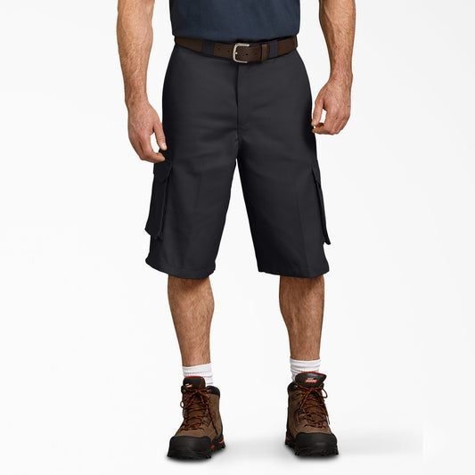 FLEX Loose Fit Cargo Work Shorts, 13"