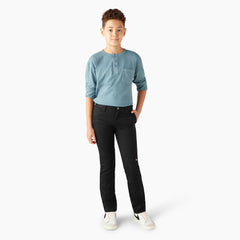 4-20 Boys' FLEX Skinny Fit Double Knee Pants