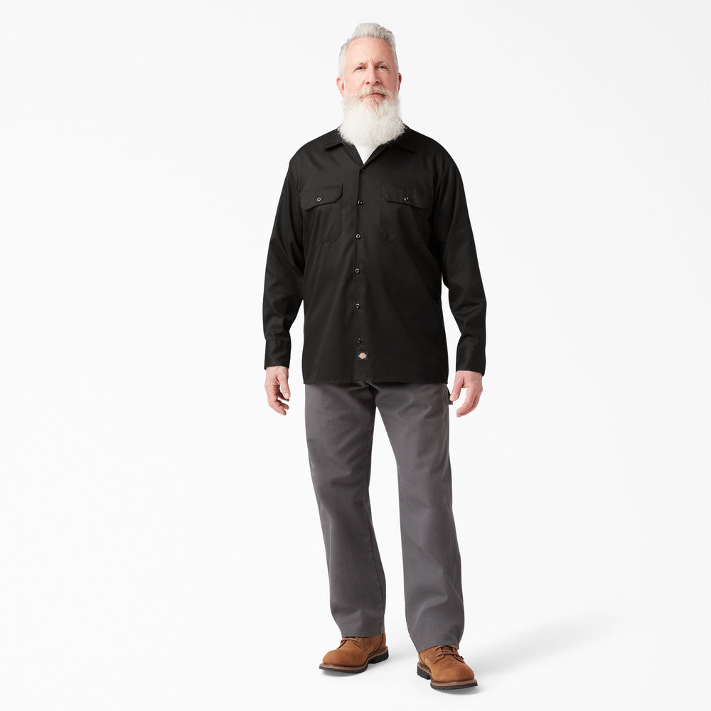 FLEX Relaxed Fit Long Sleeve Work Shirt