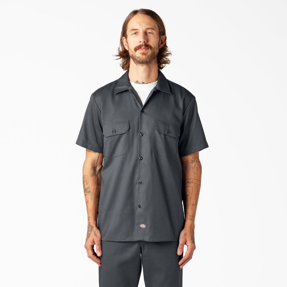 FLEX Slim Fit Short Sleeve Work Shirt