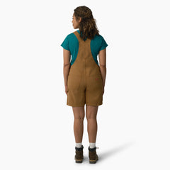 7" Women's Relaxed Fit Bib Shortalls