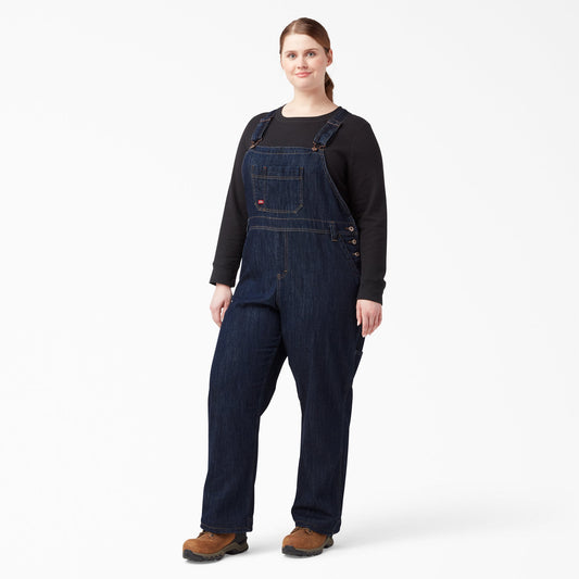 Women's Plus Relaxed Fit Bib Overalls