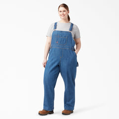 Women's Plus Relaxed Fit Bib Overalls