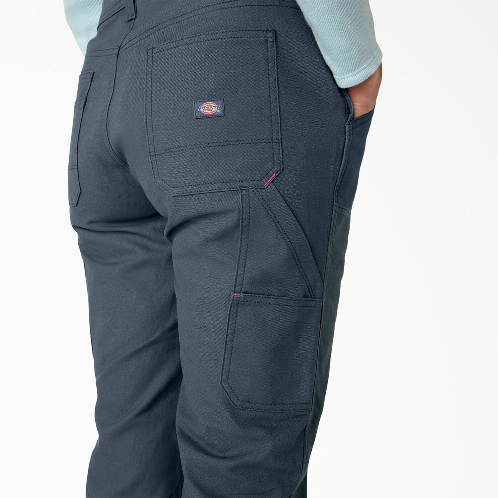 Women's Relaxed Fit Waxed Canvas Bib Overalls