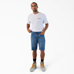 FLEX 5-Pocket Denim Shorts 11"