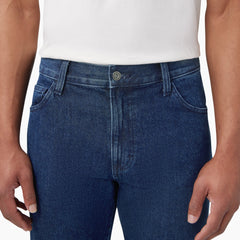 Loose Fit Double Knee Jeans