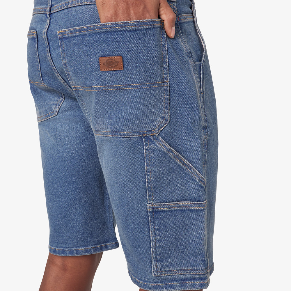 Denim Utility Shorts 11"