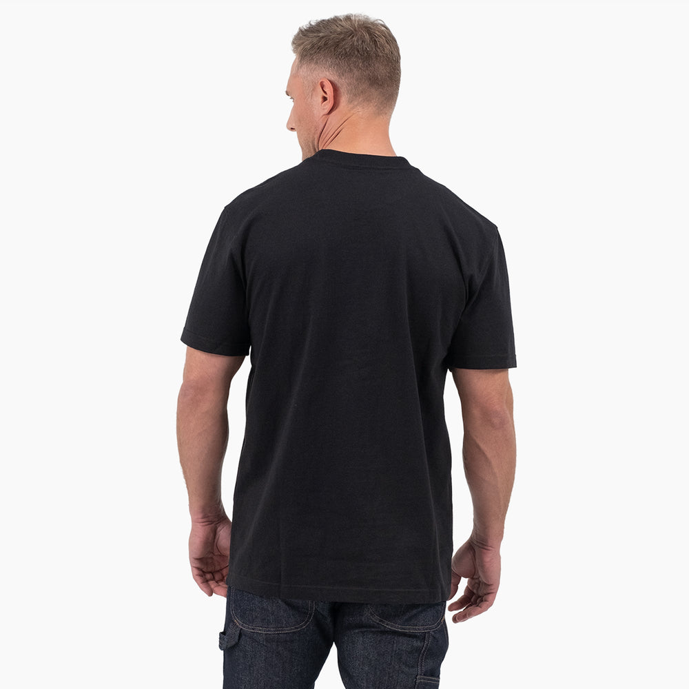 Short Sleeve Tri-Color Logo Graphic T-Shirt