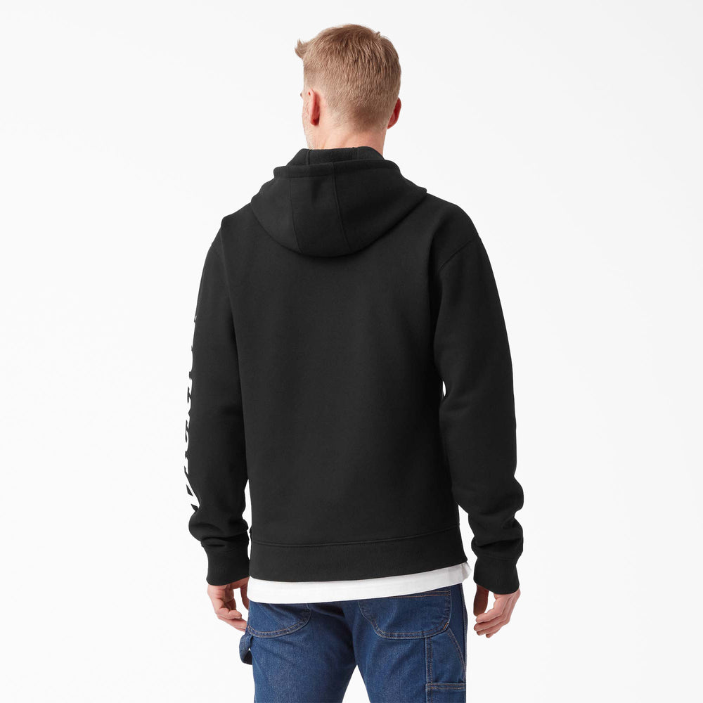 Water Repellent Sleeve Logo Hoodie