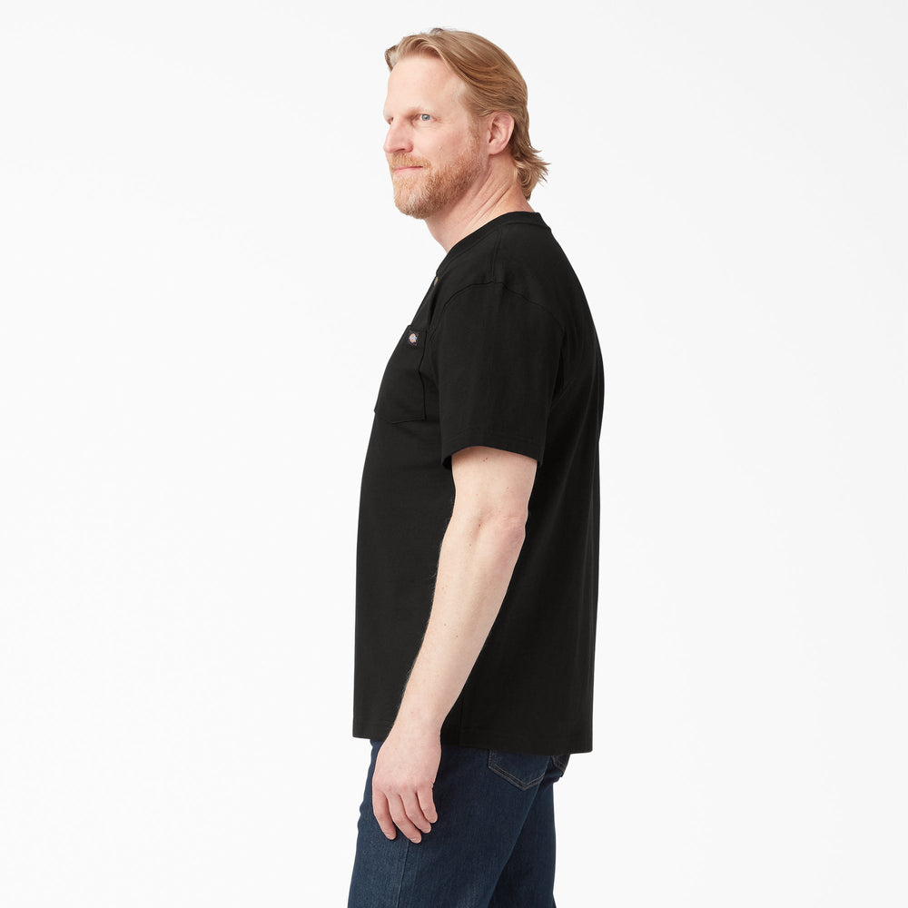 Heavyweight Short Sleeve Henley T-Shirt