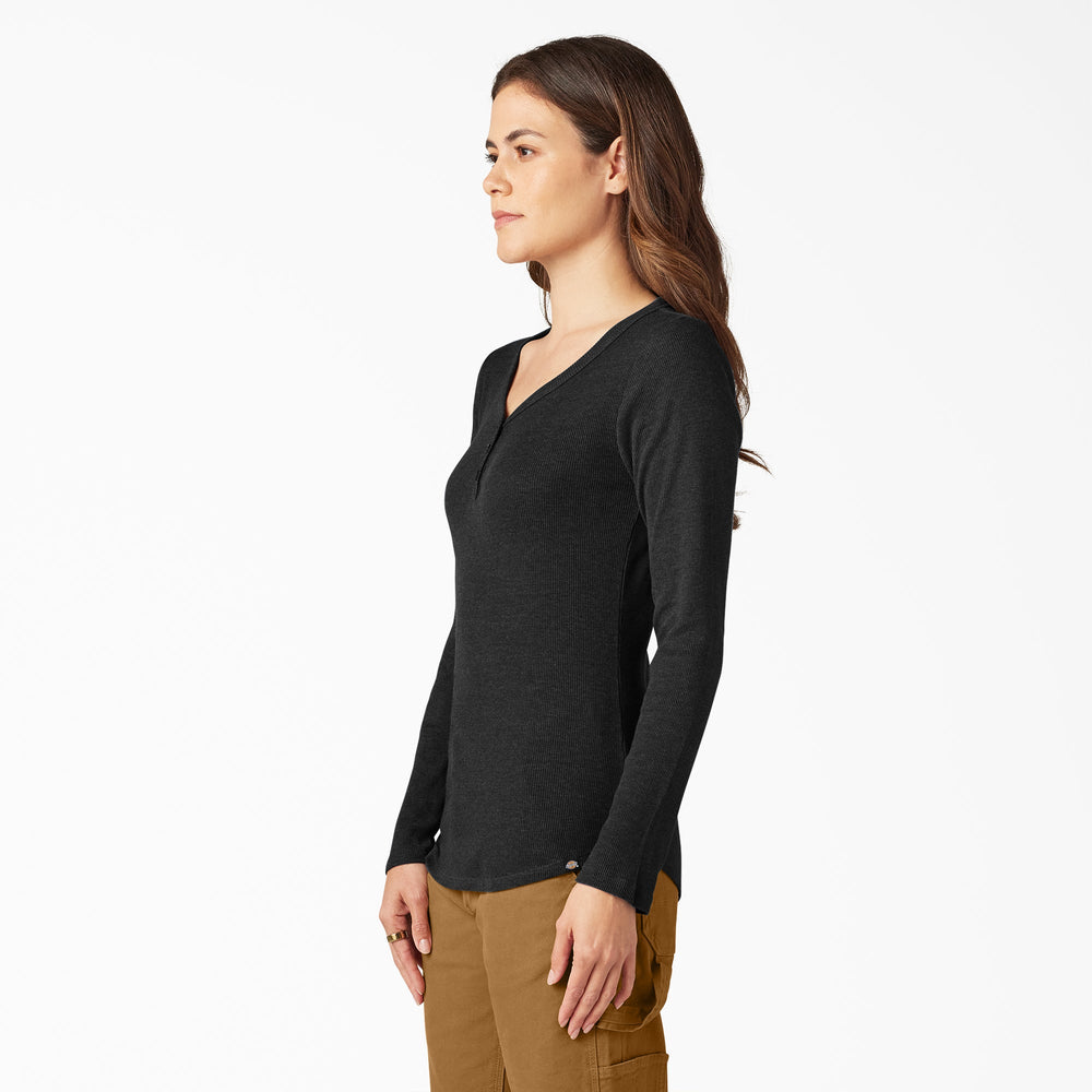 Women's Henley Long Sleeve Shirt