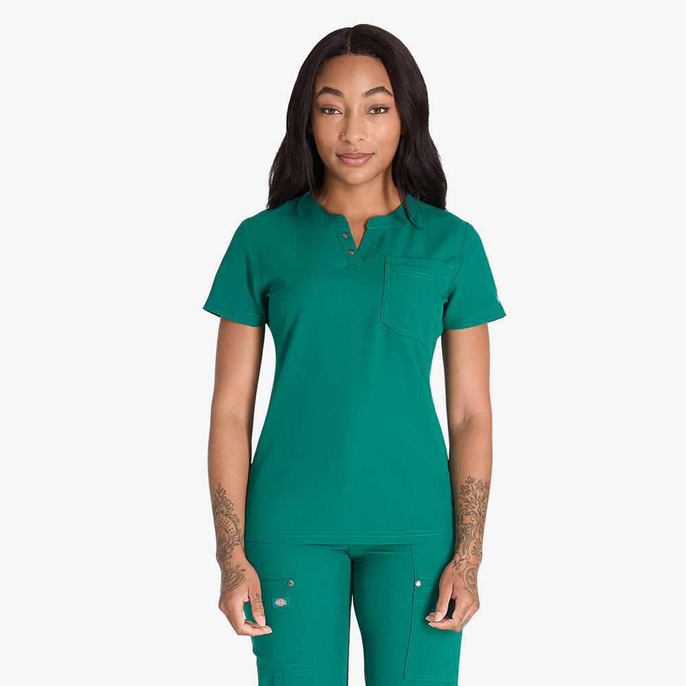 Women's EDS NXT Henley Scrub Top