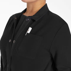 Women's EDS NXT Zip Front Scrub Jacket