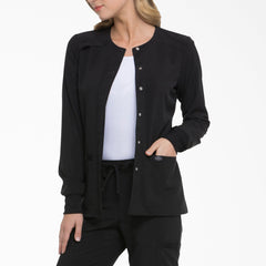 Women's EDS Essentials Snap Front Scrub Jacket