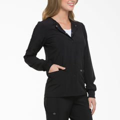Women's EDS Essentials Snap Front Scrub Jacket