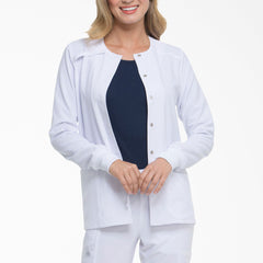Women's EDS Essentials Snap Front Scrub Jacket