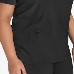 Women's EDS Essentials Mock Wrap Scrub Top