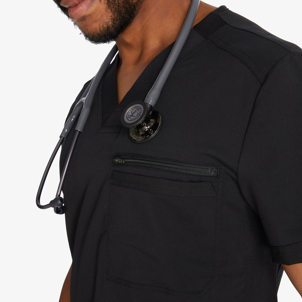 Men's Balance Tuckable V-Neck Scrub Top