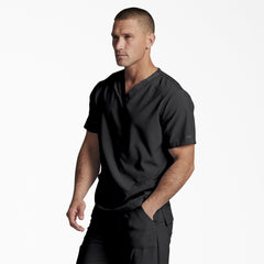 Unisex EDS Essentials V-Neck Scrub Top