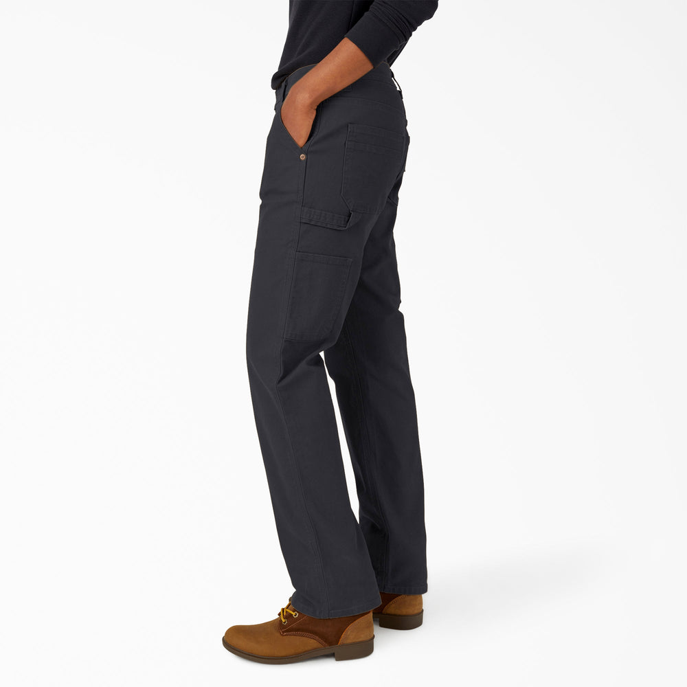 Women's FLEX Relaxed Straight Fit Duck Carpenter Pants