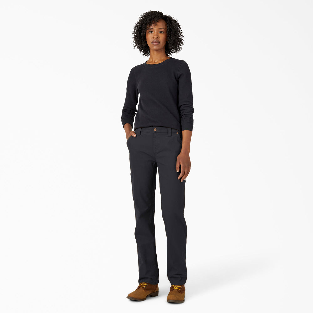 Women's FLEX Relaxed Straight Fit Duck Carpenter Pants