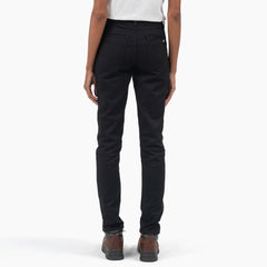 Women's High Rise Skinny Twill Pants