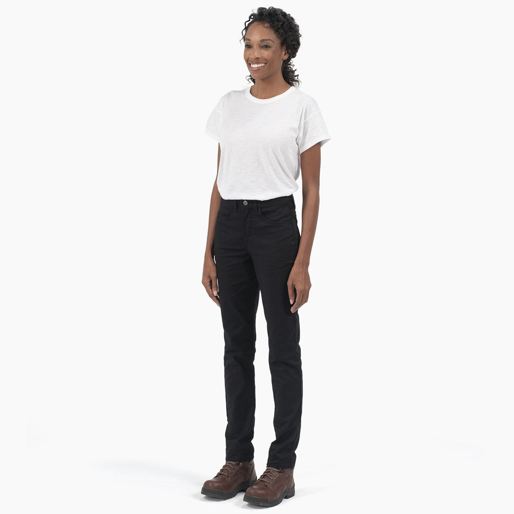 Women's High Rise Skinny Twill Pants