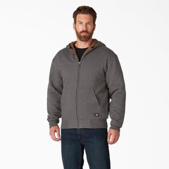 High Pile Fleece Lined Full Zip Hoodie